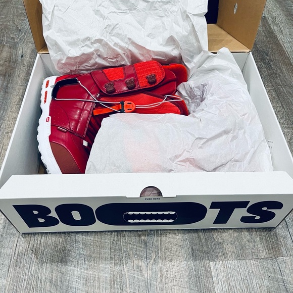 Burton HAIL-R Mens Snowboard Boots - Size 12 - RED - Minty. Fresh as 2012. - Picture 14 of 16